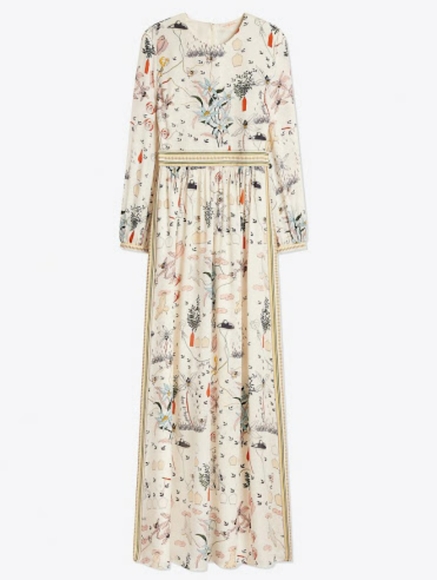 tory burch maxi dress